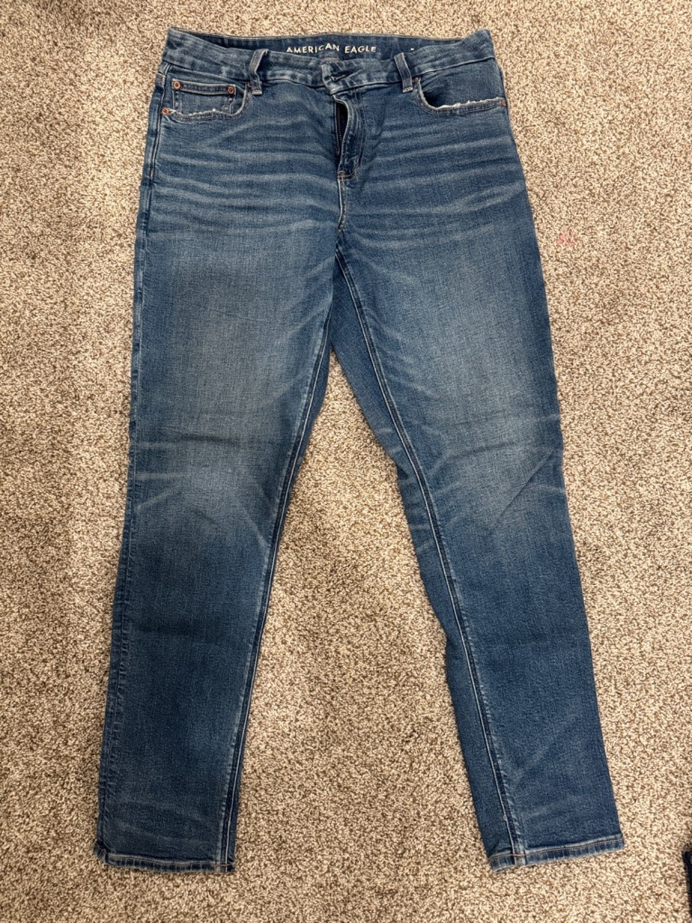 American Eagle Outfitters Women’s Dark Blue Skinny Jeans